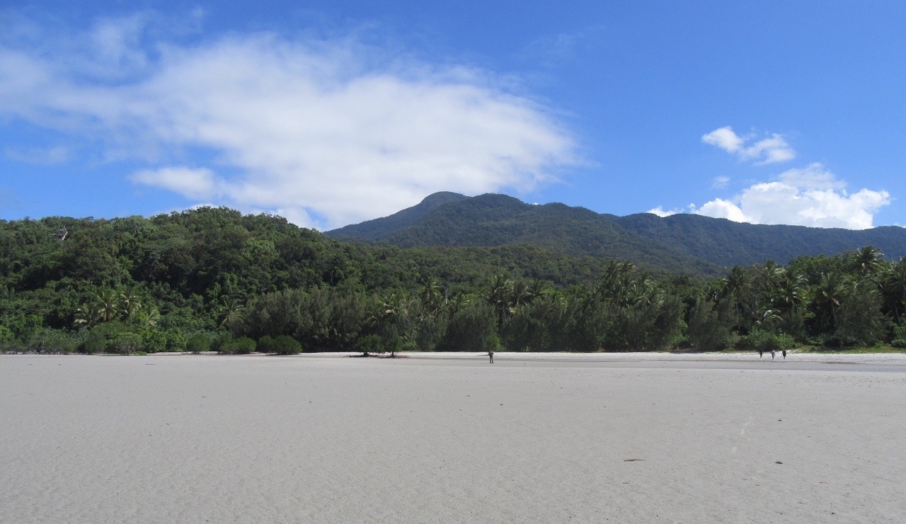 Wild and beautiful Cowie Beach - north of Cape Tribulation